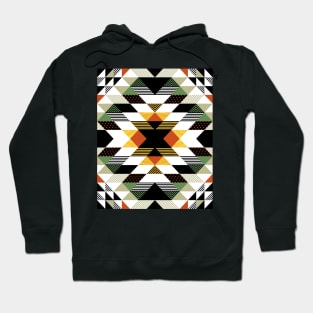 Native Tribal Geometric Pattern Hoodie